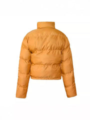 Solid Color Long Sleeve Warm Cotton Jacket Coat SH S390904