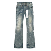 Brand purple jean woman 38