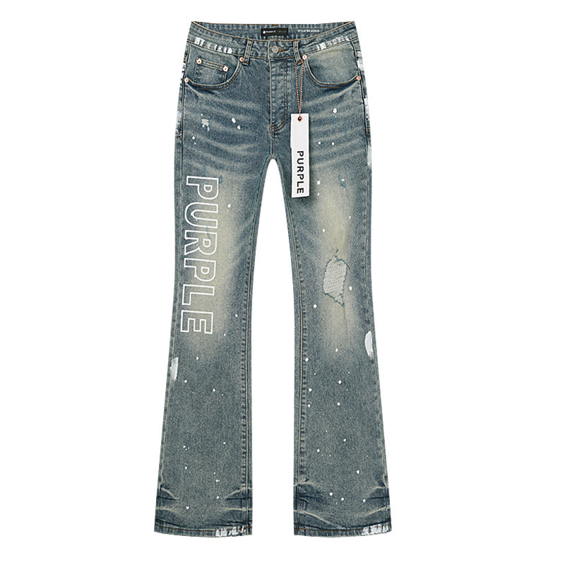 Brand purple jean woman 38