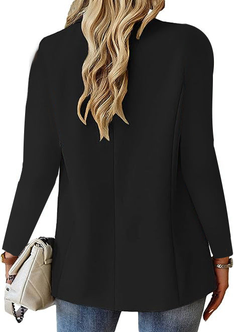 Solid Color Long Sleeve Blazers GSZE ST23138