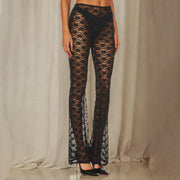 Small Floral Lace See through Pants GPBY 15212