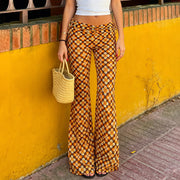 Floral Print Lace Up Pants GPKJ MR50203