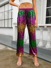 Casual Gradient Color Sequin Pants GYLY 10483