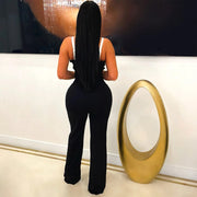 V Neck Sleeveless Casual Jumpsuit CYA 901595
