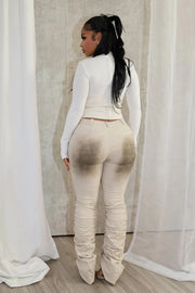 Solid Color Fashion Tight Pants GXHF M80601