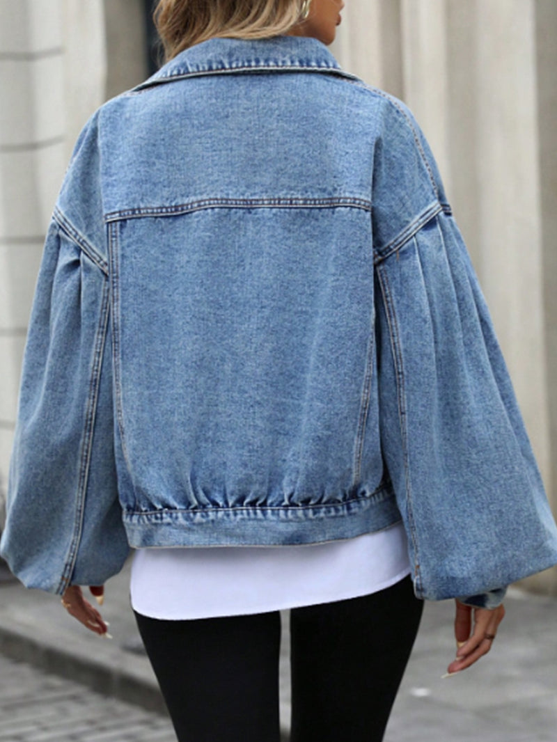 Loose Long Sleeve Denim Jackets Coats GYXN 20221