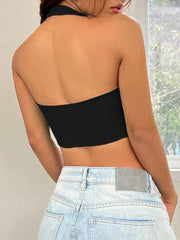 Sexy Halterneck Irregular Tank Tops GYSQ CVEB2080