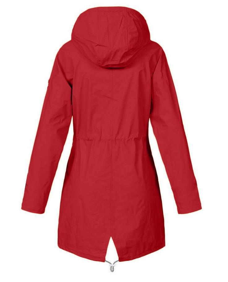 Plus Size Zipper Hooded Mountaineering Jacket GOFY NCFY 16
