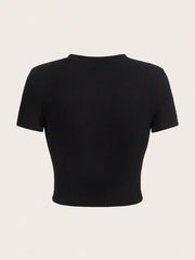 Short Sleeve Print T Shirt HMYI 42866