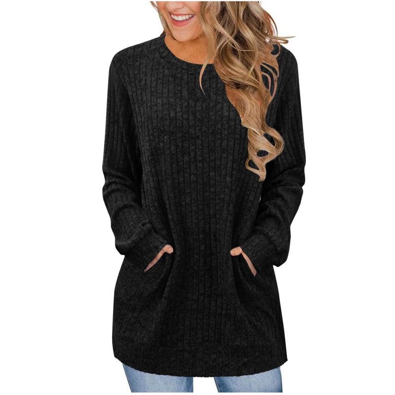 Solid Color O Neck T Shirt GYZY 6680