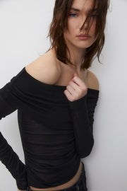 Sexy Solid Color Off Shoulder Tops GWDS 240901