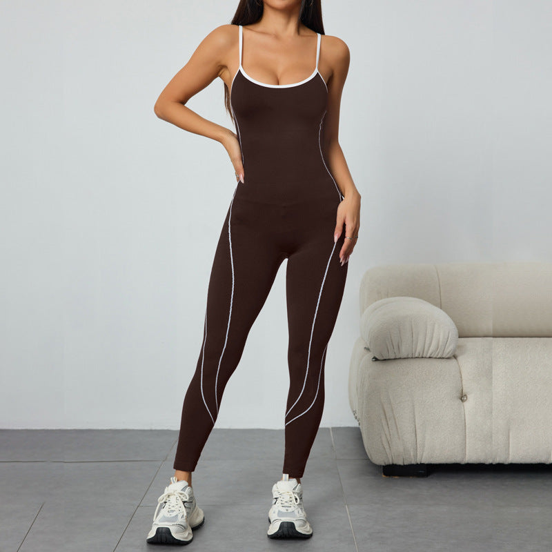Running Sports Yoga Sling Jumpsuits YWHQ W25845