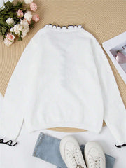 Pearl Button Sweater Pullover GZYF 1113