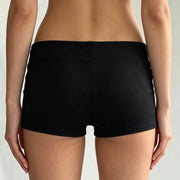 Punk Style Metal Studded Low Rise Shorts GPKJ MR49472