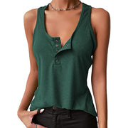 Casual Solid Color Tank Tops GYOU CX211220