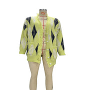 Casual Knits Long Sleeve Coats TR 1350
