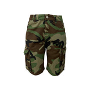 Loose Casual Camouflage Print Denim Shorts LSD 24421