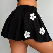 3D Floral Bustier Skirts GNZD 51669DBD
