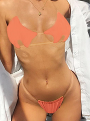 Sexy Mini Bikini Women Pentagram Design Two Piece Set CSYZ W19229