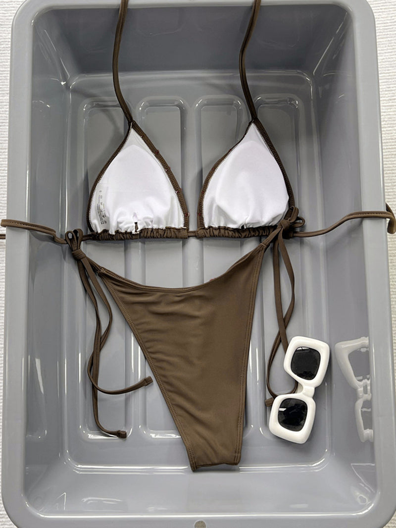 Sexy Rose Bikinis Two Piece Simsuit CSYZ G806V