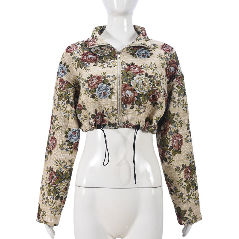 Fashion Print Long Sleeve Jacket GFRT 41466THG