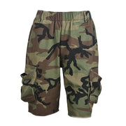 Fashion Loose Camo Print Shorts LSD 83194
