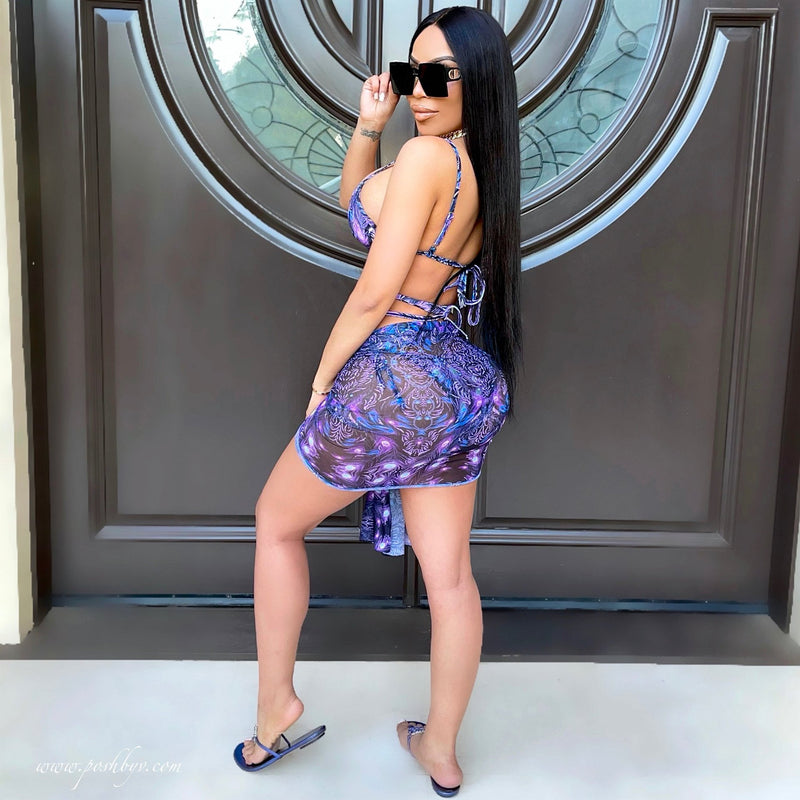 Sexy Print Bikinis Three Piece Set ORY 5184 1