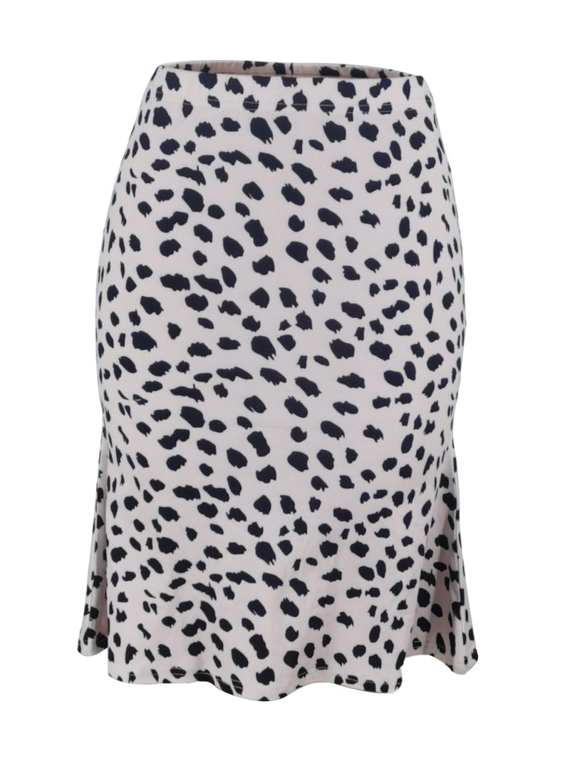 Sexy Leopard Print Half Body Skirt ZDF 31331