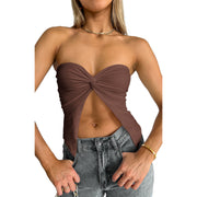 Fashion Sexy Solid Color Tube Top ASL 6633