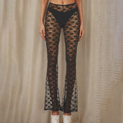 Small Floral Lace See through Pants GPBY 15212