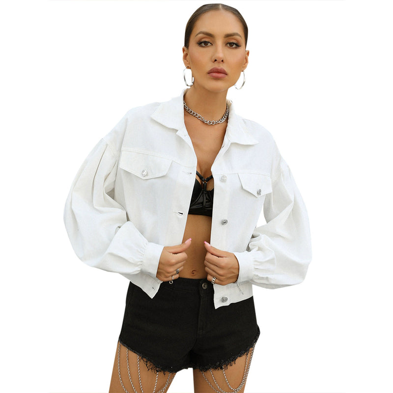 Loose Long Sleeve Denim Jackets Coats GYXN 20221