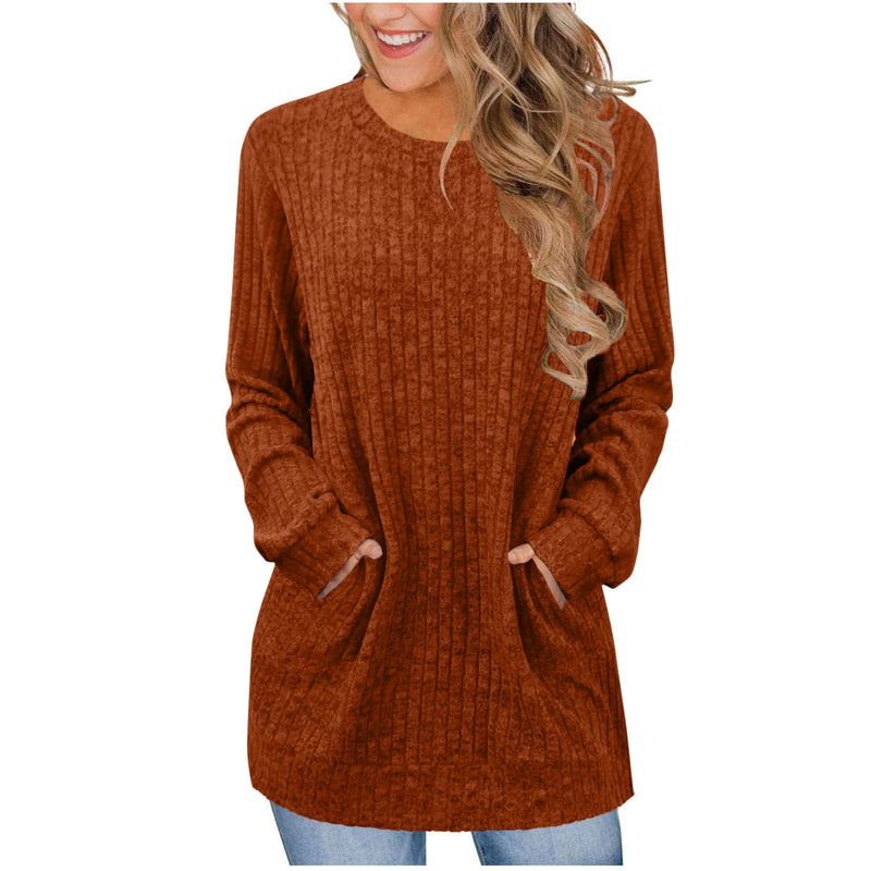 Solid Color O Neck T Shirt GYZY 6680