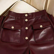 PU Leather Tight Mini Short GPBY SK8217