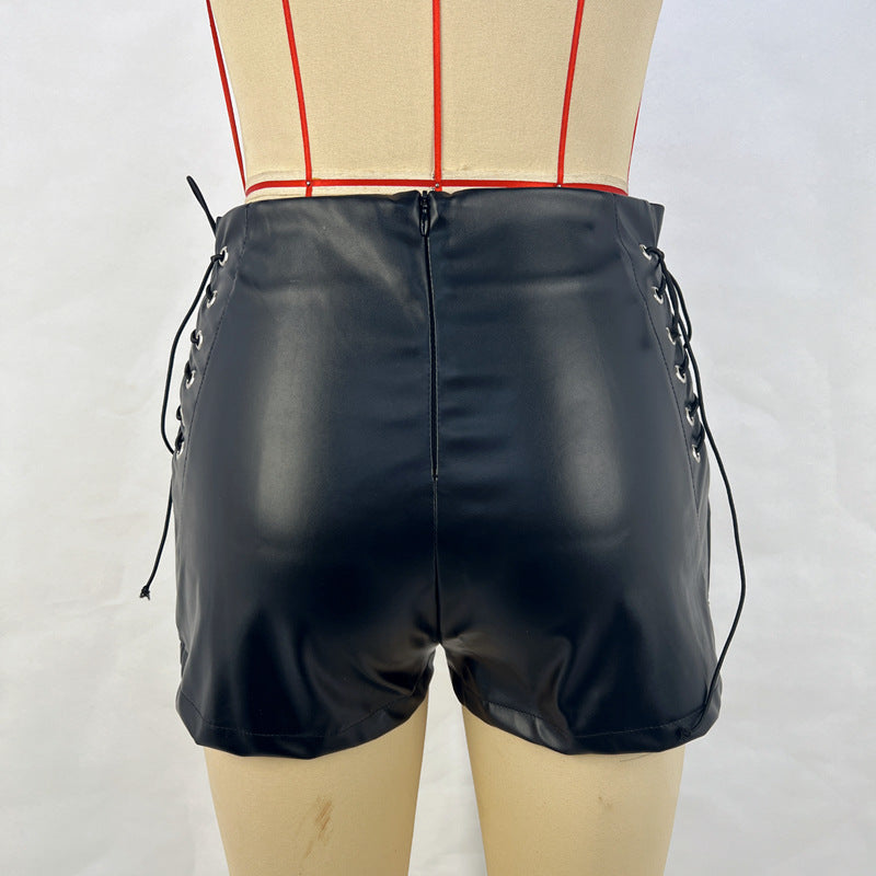 High Waist Tight Casual Bandage Shorts GPBY 8001