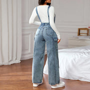 Cowboy Shoulder Strap Jumpsuit GDAM 218972