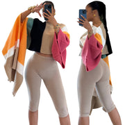 Casual Knits Irregular Coats TR 1342
