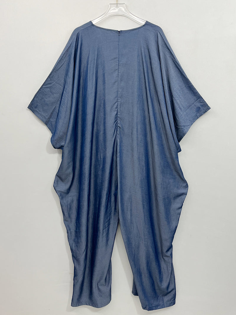 Loose Wide Leg Jumpsuit QMZF 19271