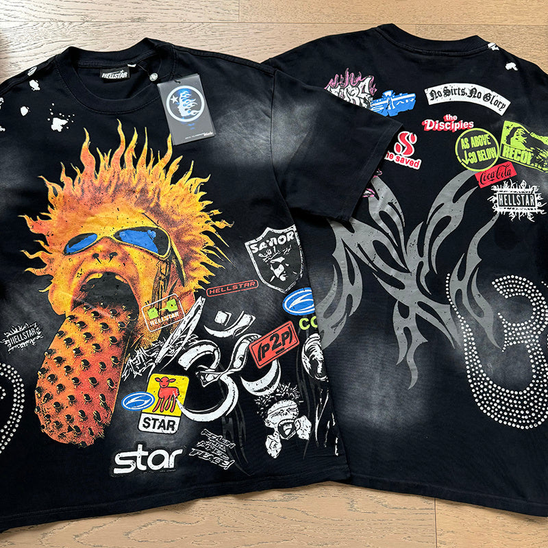 HELLSTAR T-SHIRT & SHORT 7