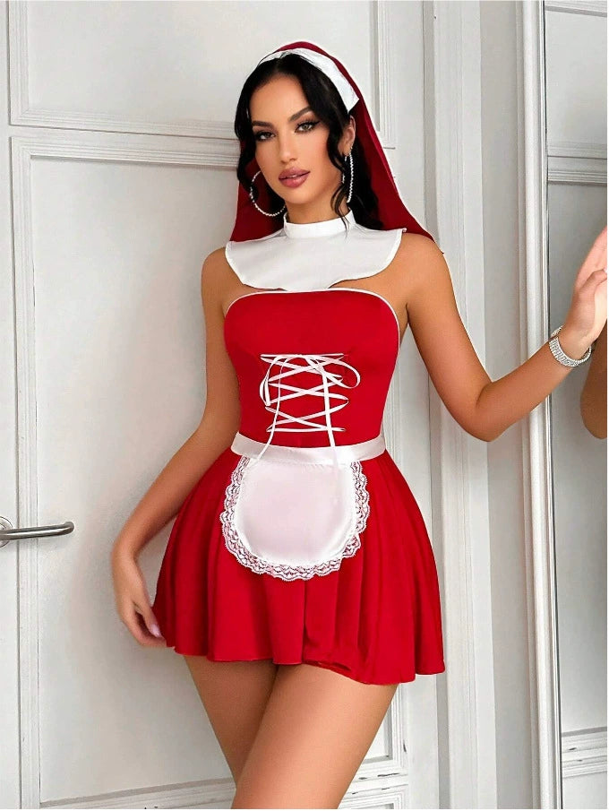 Uniform Temptation Role Playing Performance Costumes Set YQ T015