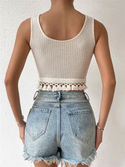Fashion Tassel Tank Tops GZYF 1083