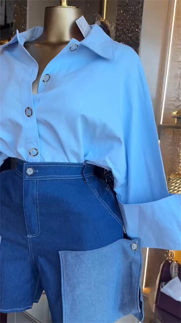 Solid Color Shirt GCNE 73151