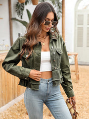 Long Sleeve Denim Casual Jackets GYXN 16517