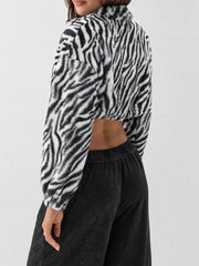 Leopard Print Thickened Plush Coats GYXN 53670