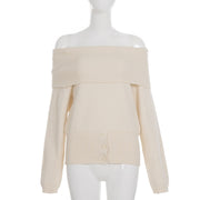 One Shoulder Knits Sweater GWEN JMIC43926