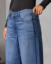 Casual Washed Loose Straight Jeans GYAN 89340