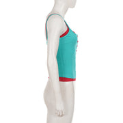 Layered Color Block Tank Top GPKJ MR50080