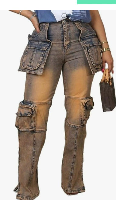 Casual Patchwork Multi