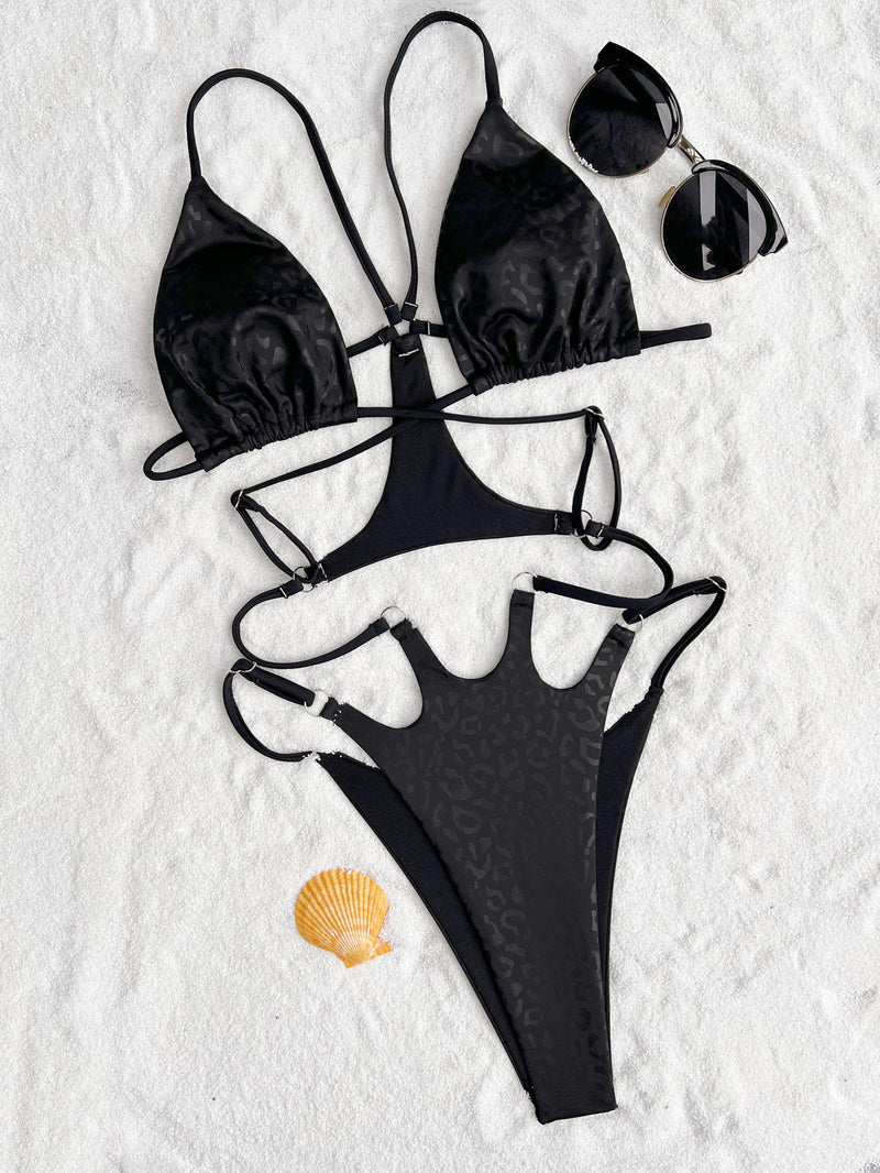 Sexy Backless Bikinis One Piece Swimsuit CASF 6604