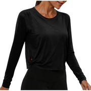 Solid Color Long Sleeve T Shirt GYZY 6703