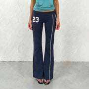 Stripe Patchwork Sport Casual Pants GPKJ MR50390